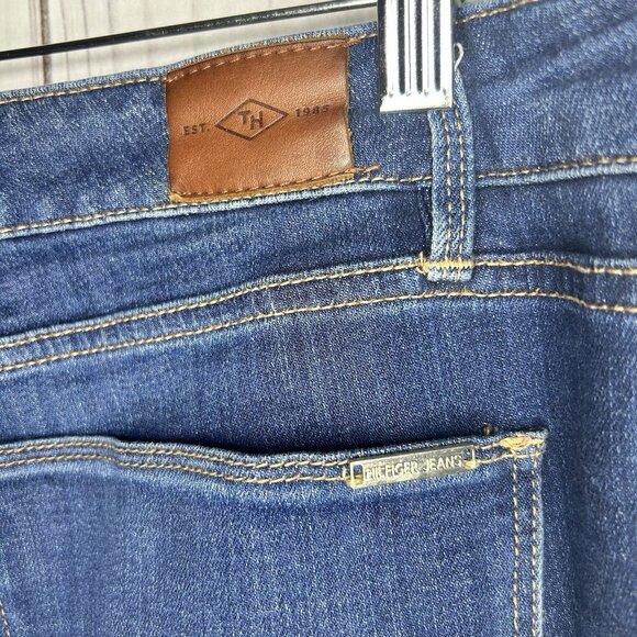 TOMMY HILFIGER Sz 16 (40 x 31) Stretch Denim Tribeca Straight Leg Jeans - Picture 11 of 11